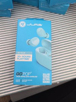 Jlab go pop + sky blue