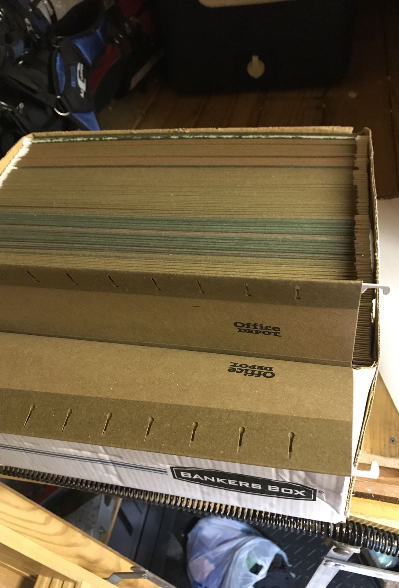 Hanging File Folders, Green, 100Count, Legal