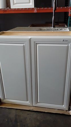 46x12 white cabinet