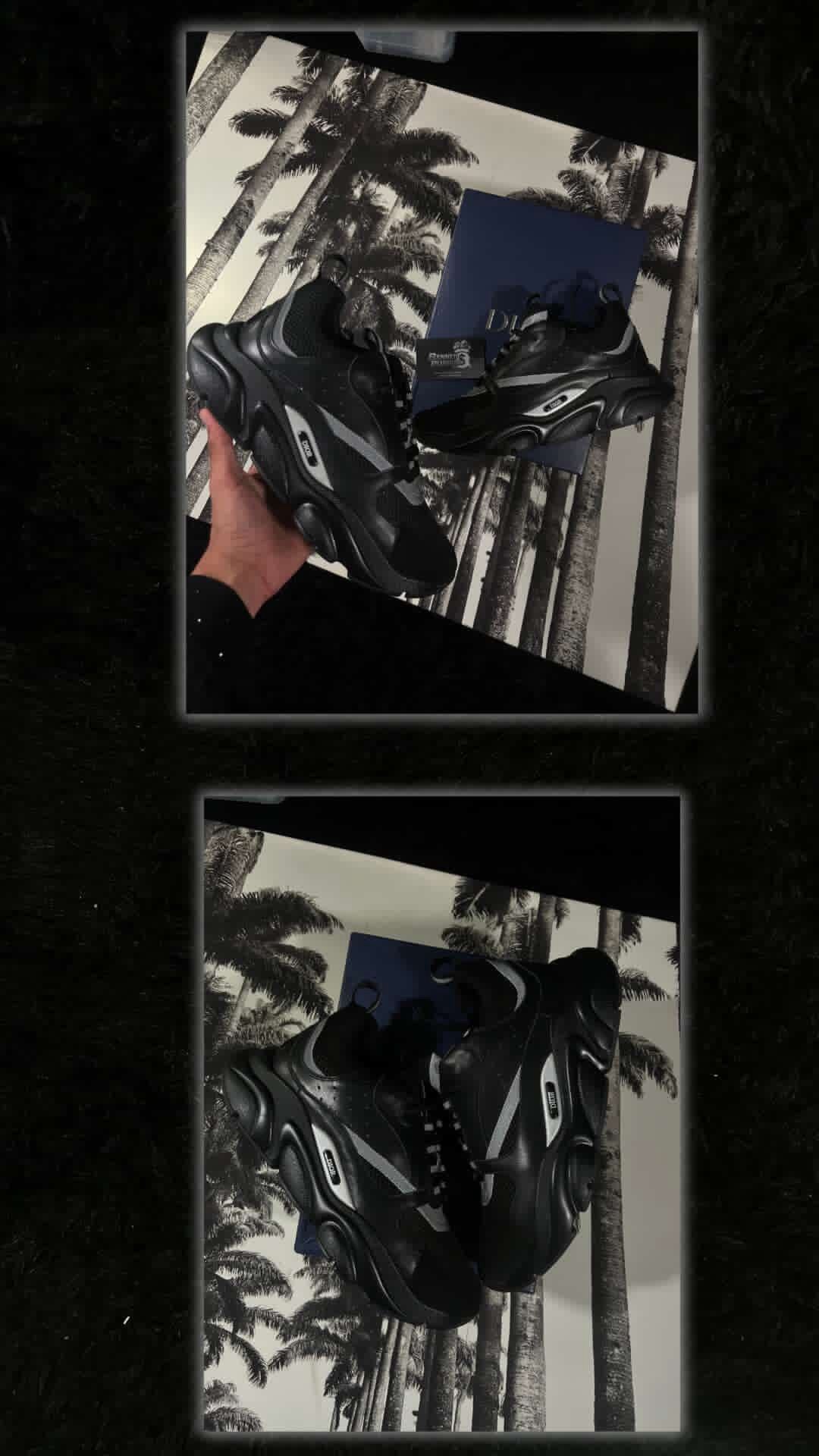 Dior B30 All Black Reflective