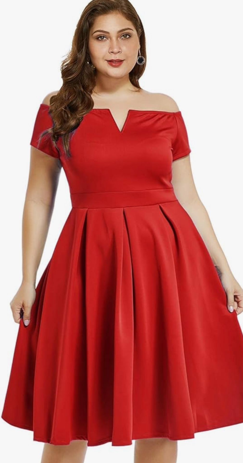 Vintage 1950s Party Cocktail Wedding Swing Midi Dress