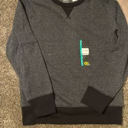 Boys Gray Sweatshirt Size L, (10-12$, New With Tags