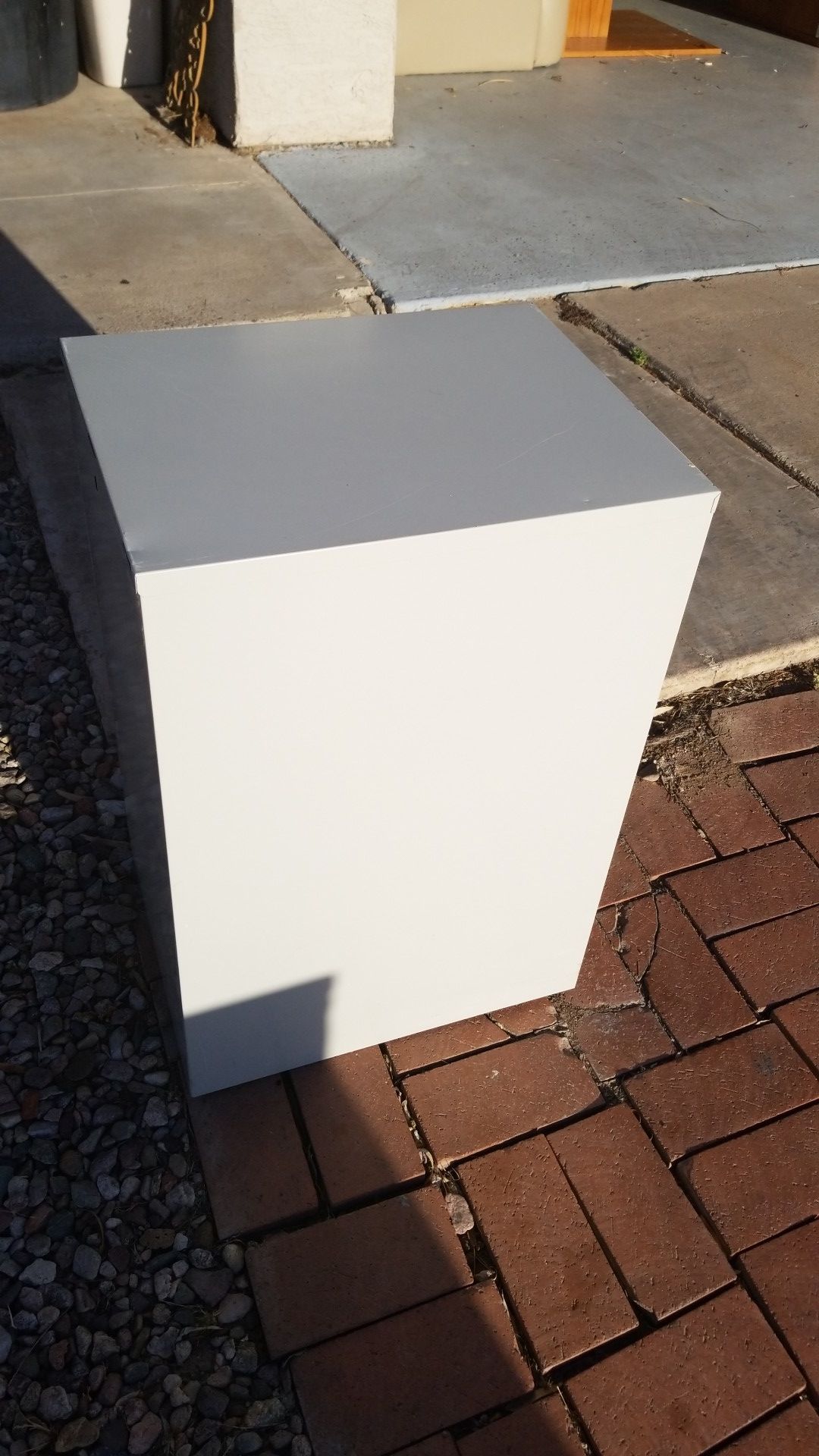 File Cabinet Beige 2 door
