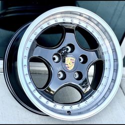 Porsche Wheels 18” Staggered 
