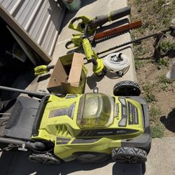 Ryobi 40V Yard Tool Set