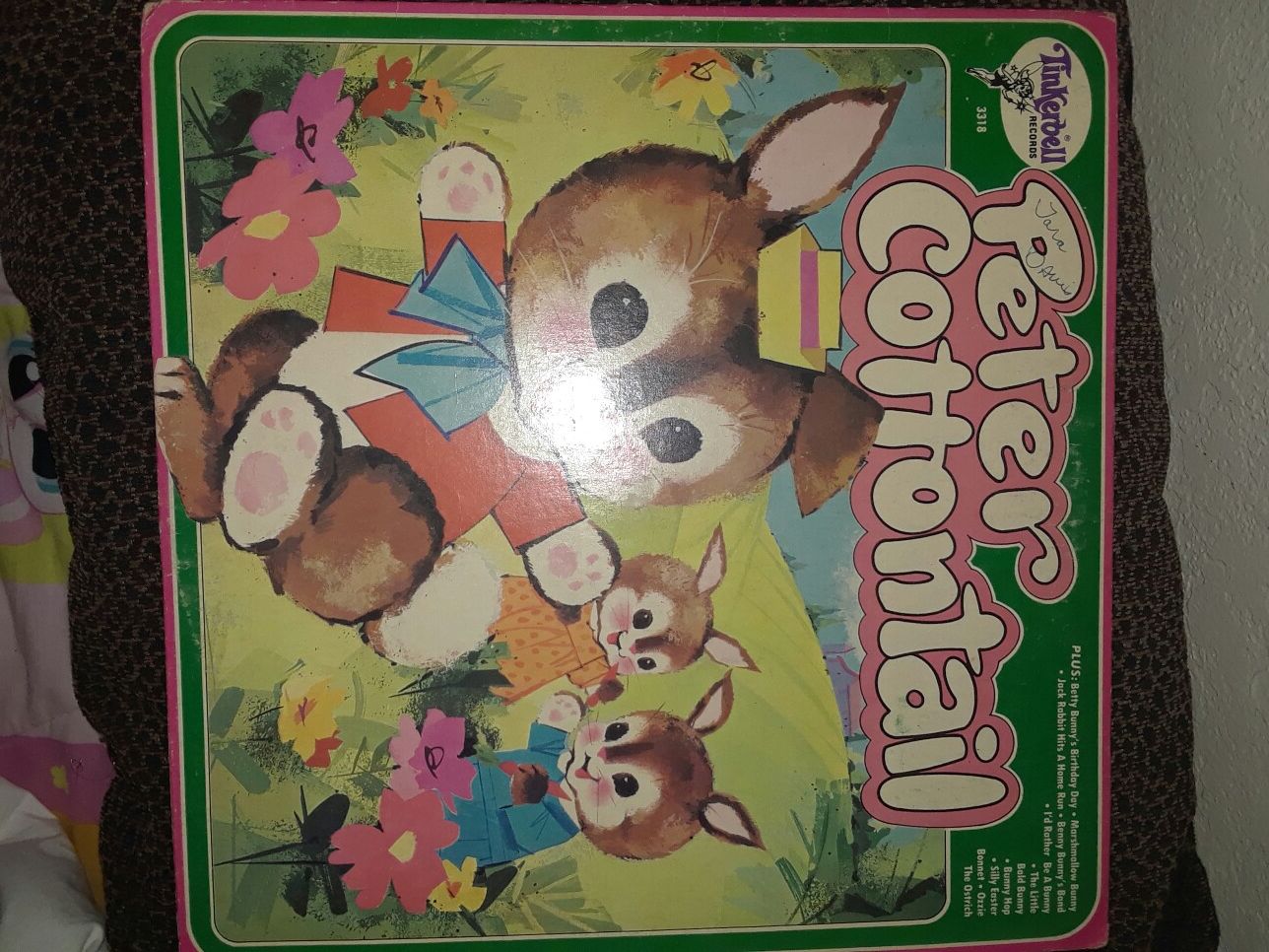Tinker bell . peter cotton tail record