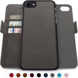 Fibonacci leather iPhone 7 Plus case + wallet