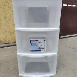 3 DRAWER STORAGE CONTAINER