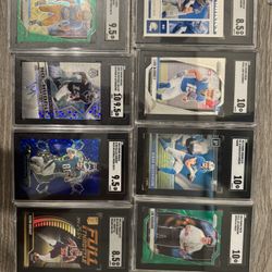 8 Graded Sports Cards