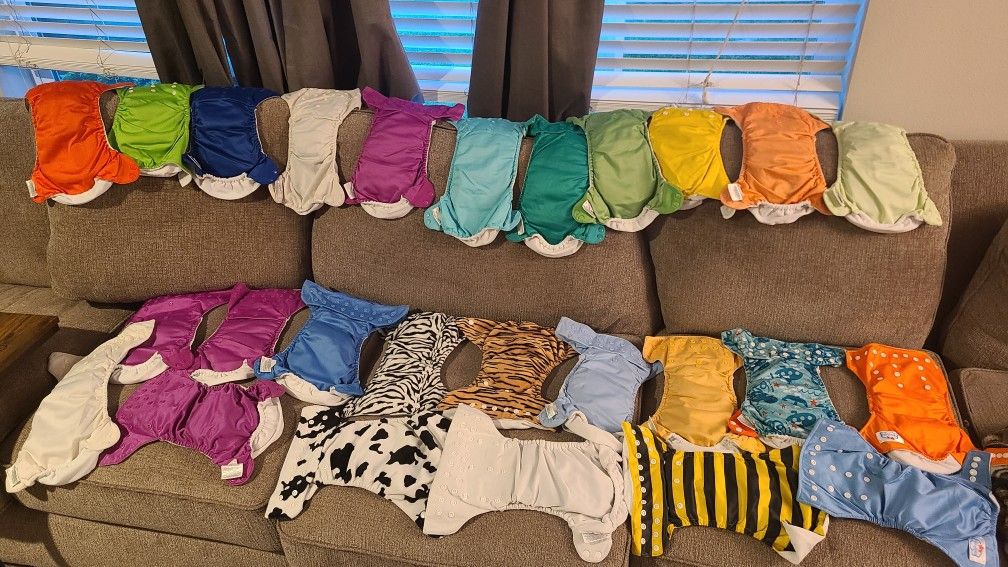 Cloth Diapers With Liners
