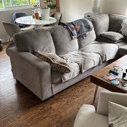 Grey Sectional Sofa - READ FULL DESCRIPTION