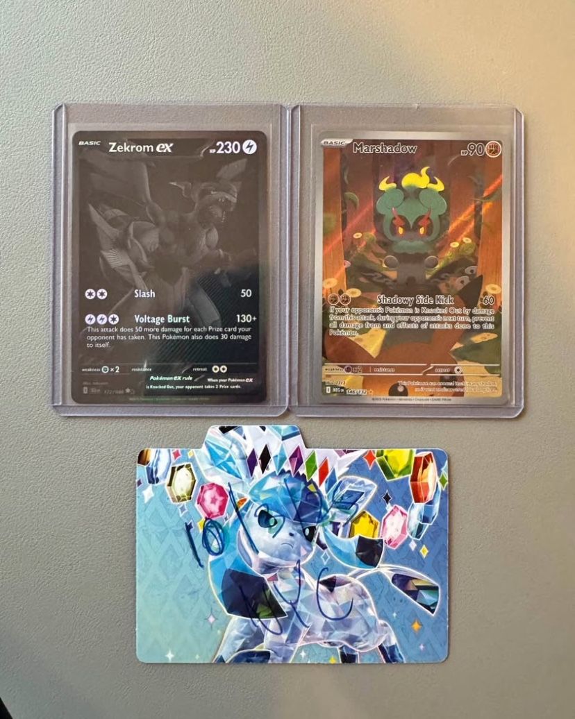 Zekrom ex - 172/086 & Marshadow - 146/132