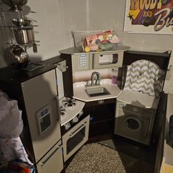 Kids Kitchen And Grocery Store