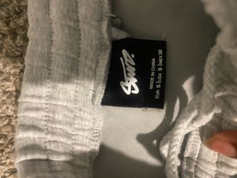 Swd grey sweat pants bought it Barcelona Spain.