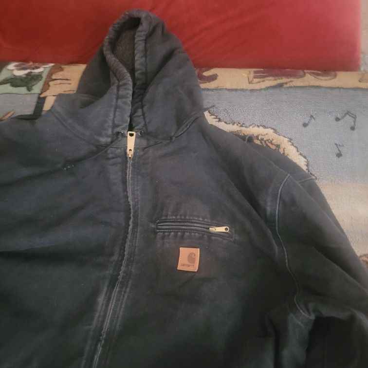 mens carhartt Jacket size xxl mens lined