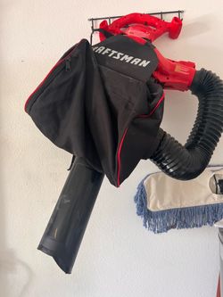 Electric corded leave blower/collector