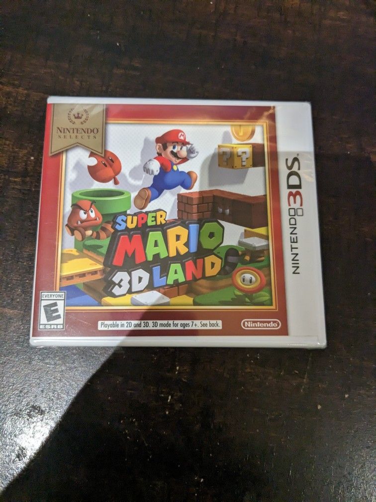 Super Mario 3D Land For The Nintendo 3DS New Sealed 