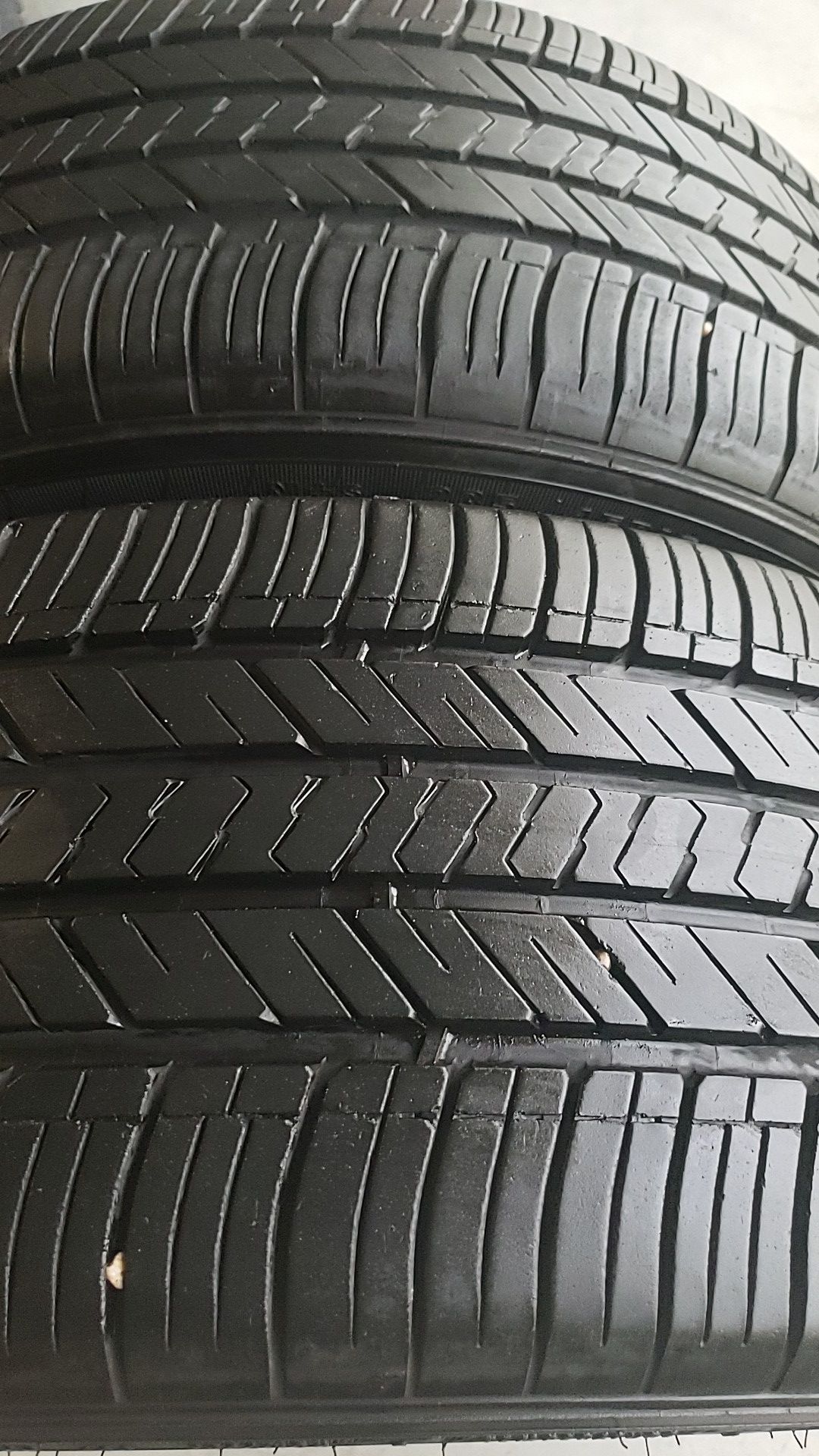 Goodyear in great condition 2 tires 235 45 18 75% tread