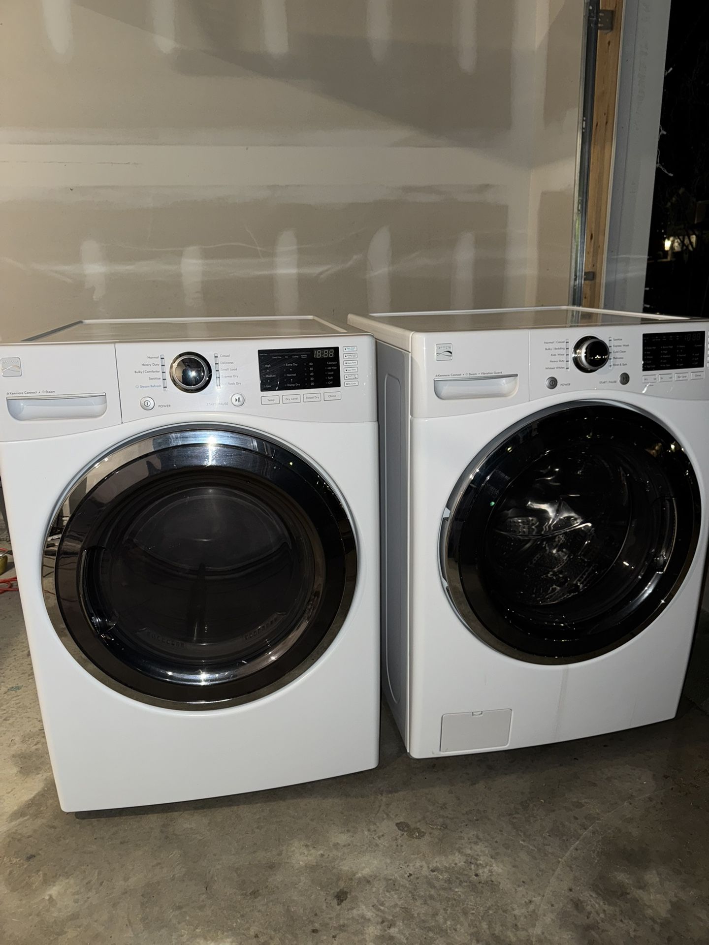 Kenmore washer/dryer Set