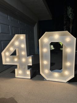 Light Up numbers