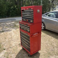 Husky Mechanic tool Box Good condition Almost 6ft Tall