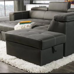 Brand New Sectional With Pull Out Bed