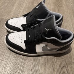 USED  Air Jordan 1 Low 'Black Medium Grey'  Size 11