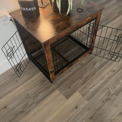 Dog Crate/End table 