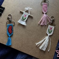 Llaveros En Macramé 
