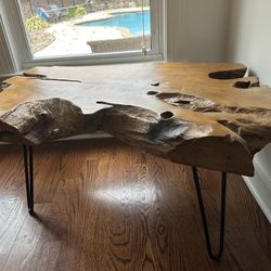 Live Edge Coffee Table 