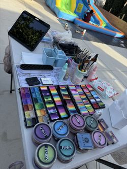 Face Painting, Temporary Tattoos, Face Bling, Glitter Kit