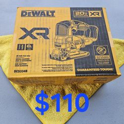 $110 Dewalt XR Jig Saw (Tool-Only) 20-Volt Jigsaw 