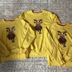 Long Sleeves Family Look T-shirts.
