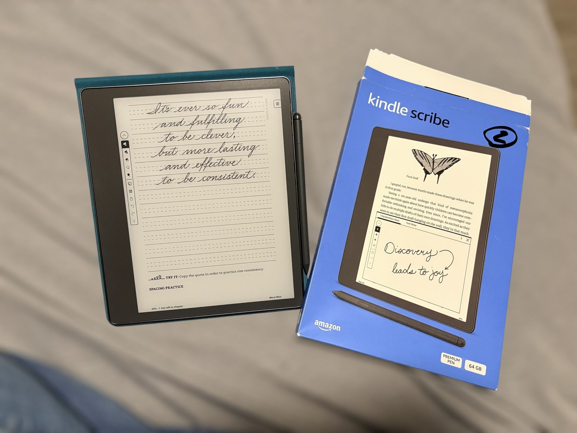 Kindle Scribe 64gb With Case