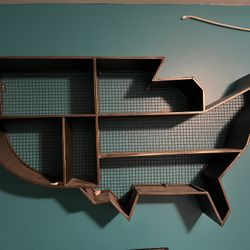 United state Metal Shelf 