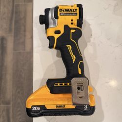 DeWalt DCF850 20V Brushless Impact Driver with 3 Ah Battery
