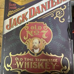 Vintage Jack Daniels Poker Set