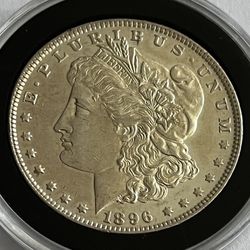 1896 Morgan Silver Dollar Choice BU