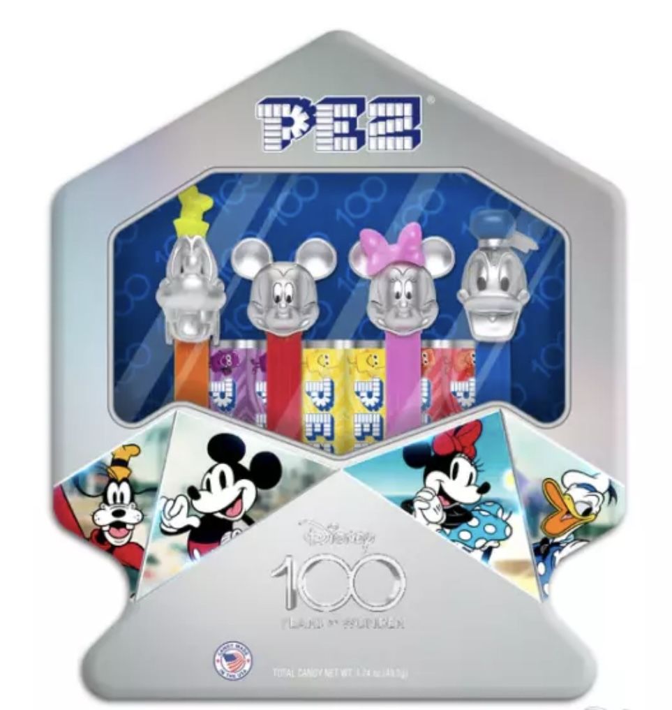 BRAND NEW - Disney 100 Years of Wonder PEZ Gift Tin