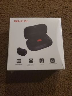 Wireless earbuds fully sealed