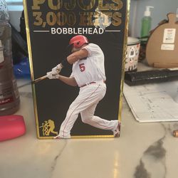 Pujols 3,000 Hits Bobble head