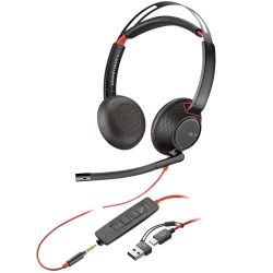 Poly Blackwire 5220 Stereo Headset - New (W/O Tags)
