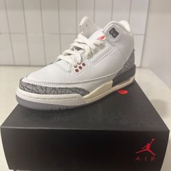 Jordan 3 White Cement Reimagined Size 4Y 4 Youth