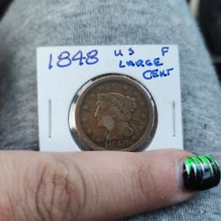 1848 Large Cent 