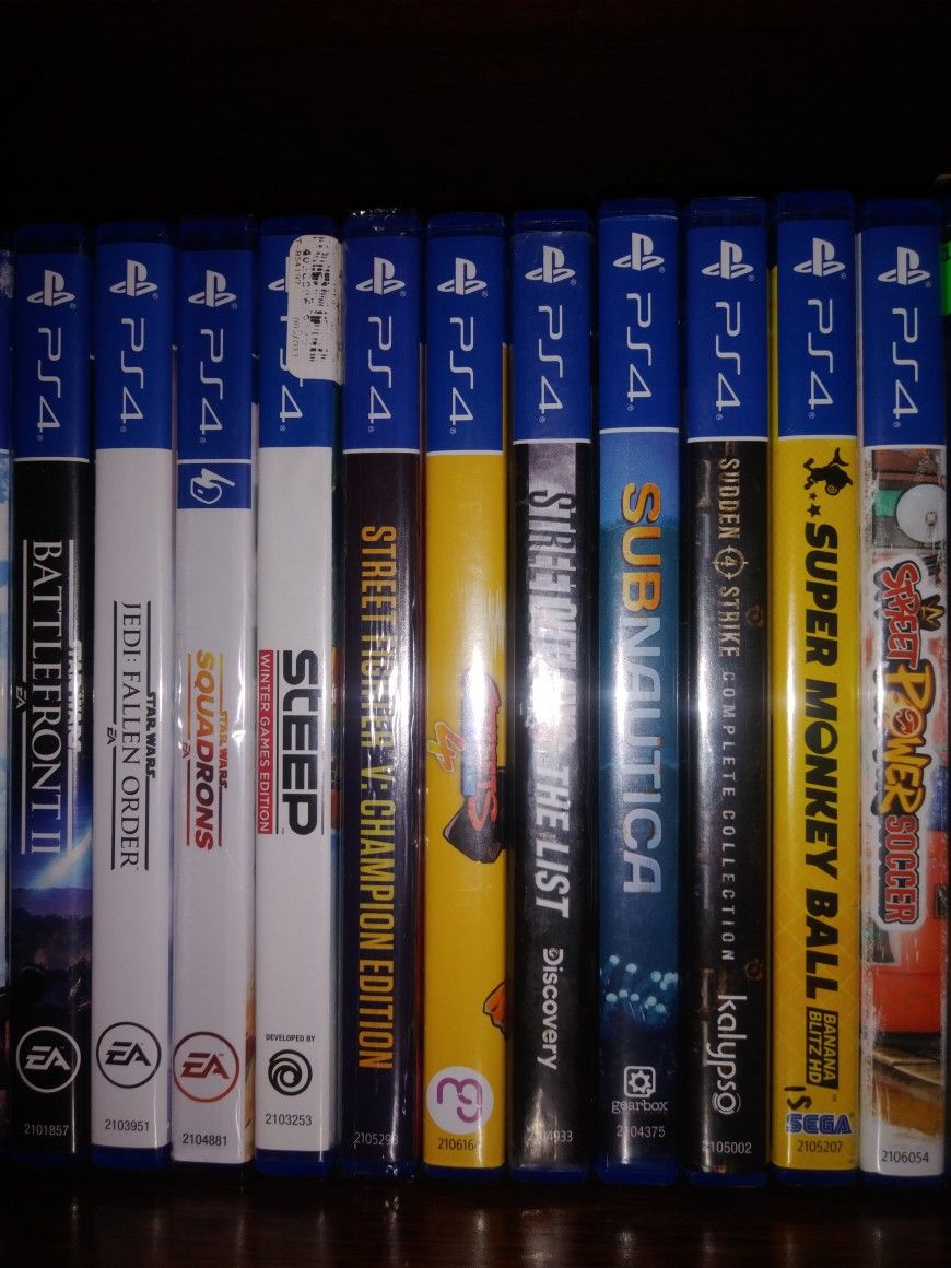 300ish New/Used PS4 Games #3