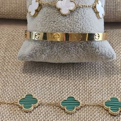 Bracelets Stainless Steel 18K Gold Plated 