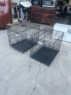 2 dog crate$35 each