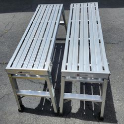 2- Werner Aluminum Work Bench