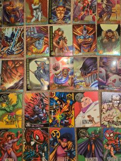 Marvel Comic cards from the 90s