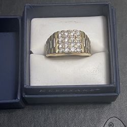 10 karat solid gold ring size 101/2”